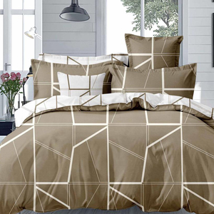 Ensemble de draps de lit, literie élégante, motif de fleurs, fournisseur de coton/ensembles de housse de couette imprimés en Polyester, vente en gros, chine - Product Image 1