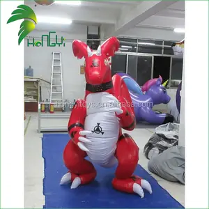 Cosplay Costume Inflatable Red Dragon Suit Inflatable Animal Cartoon Clothing For Sale