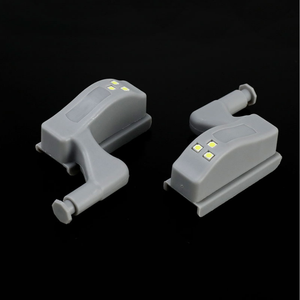 Luz <span class=keywords><strong>LED</strong></span> universal para debajo del gabinete con <span class=keywords><strong>sensor</strong></span>, lámpara <span class=keywords><strong>LED</strong></span> para bisagra interior de <span class=keywords><strong>armario</strong></span>, para mejora de armarios, roperos y cocinas - Product Image 2