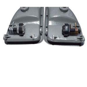 Poignée intérieure de porte pour Renault <span class=keywords><strong>Kangoo</strong></span> Twingo 8200247802, gris, avant gauche et droite, 2 pièces - Product Image 3