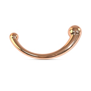 Gode de Massage du point G en acier inoxydable, bâton à Double extrémité, en métal pur, stimulateur de point P, prise anale, jouet sexuel <span class=keywords><strong>pour</strong></span> femmes et hommes - Product Image 3