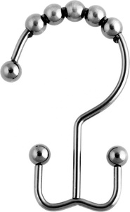 <span class=keywords><strong>Anneaux</strong></span> de rouleau à glissement lisse en acier inoxydable de qualité supérieure <span class=keywords><strong>Crochets</strong></span> de rideau de douche - Product Image 5