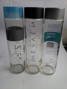 Bouteille d'<span class=keywords><strong>eau</strong></span> de sport <span class=keywords><strong>Voss</strong></span> personnalisée avec bouchon en plastique coloré - Product Image 4