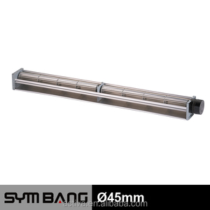 DF45-3P 3 Fase 24v motor del ventilador de flujo cruzado simple o doble hojas - Product Image 2