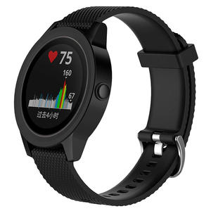 Tschick สายนาฬิกา Vivoactive 3,สายอะไหล่ซิลิโคนแบบปลดออกได้เร็ว20มม. สำหรับ <span class=keywords><strong>Garmin</strong></span> Vivoactive 3/ Forerunner <span class=keywords><strong>645</strong></span> <span class=keywords><strong>Music</strong></span> - Product Image 5