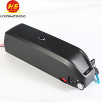 Precio de fábrica ISO 3500mAh Celdas 4p14s 52V 14ah Batería de bicicleta eléctrica Hailong