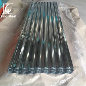 Galvanized Corrugated Zinc Roofing Sheet Galvanized GI Corrugated Roofing Sheet 0.2mm Z183 Zinc Steel Roof Sheet