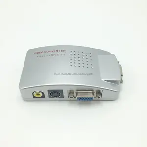 HD VGA to Video Converter AV Convertitore RCA S-video Segnale Adattatore Switch Box PC alla TV 2560*1600