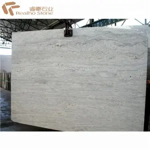 Polished Natural Pure Granite Stone Alba White Granite Slab for Kitchen Countertops