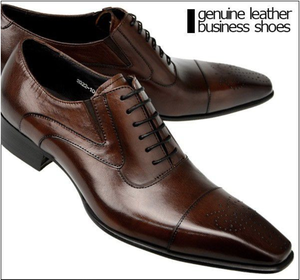 <span class=keywords><strong>Scarpe</strong></span> da <span class=keywords><strong>uomo</strong></span> NX004 con punta affusolata, eleganti per matrimoni, feste serali, in vera pelle di vacchetta, nere e <span class=keywords><strong>marroni</strong></span>, formali da lavoro. - Product Image 3