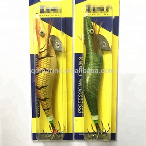 Lot d'appâts durs réalistes pour la pêche, Set de leurres pour attraper des poissons comme les aloses et les calmar, avec crochet, multiples sections articulées, offre spéciale, - Product Image 5