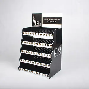 Su misura di rotazione chiodo acrilico display polish stand rack
