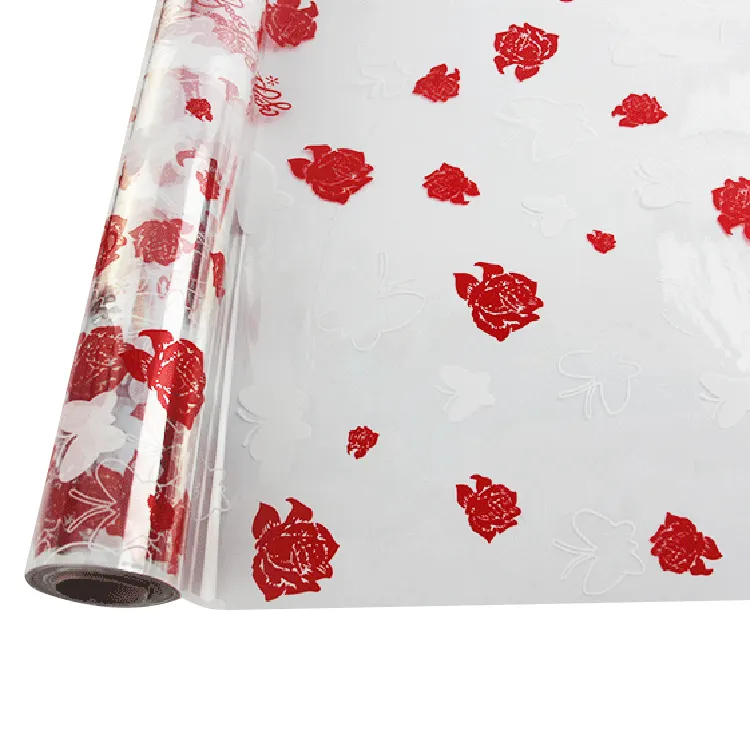 special offer custom design plastic cup sealing roll film for flower cellophane