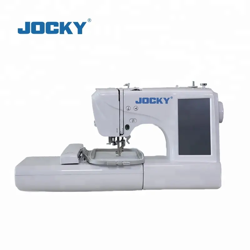 JK-ES5 Household Computerized Automatic Touch Screen, Mutli-function Domestic Embroidery Sewing Machine