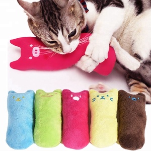 Populaire Haute Quanlity Mignon Interactive Fantaisie Animaux Dents Broyage Cataire Jouets Griffes Pouce Morsure Chat menthe - Product Image 1