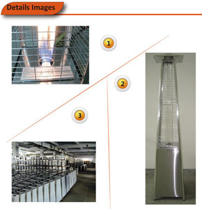 <span class=keywords><strong>Calentador</strong></span> <span class=keywords><strong>de</strong></span> Patio <span class=keywords><strong>de</strong></span> Gas con llama <span class=keywords><strong>de</strong></span> vidrio piramidal <span class=keywords><strong>de</strong></span> acero <span class=keywords><strong>de</strong></span> fábrica directa certificada por BSCI, aprobado por CE para calefacción exterior - Product Image 4