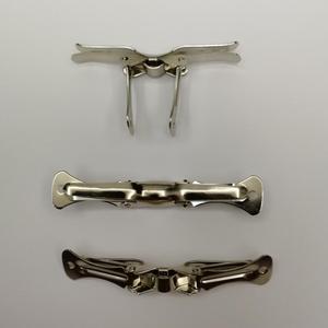 Pince à nœud <span class=keywords><strong>papillon</strong></span> en métal couleur <span class=keywords><strong>or</strong></span> avec accessoires de fixation - Product Image 5