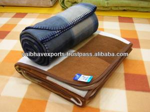 Couverture polaire en Polyester Extra épaisse, plaid très doux, en flanelle, imprimé sur mesure, provenant de l'inde - Product Image 3