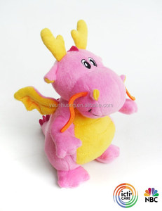 วาเลนไทน์ยัดไส้ยืนมังกรนุ่มตุ๊กตาของเล่นตุ๊กตายัดไส้สัตว์ของเล่นตุ๊กตาผู้ผลิต - Product Image 6