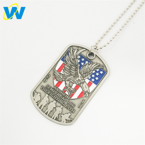 La meilleure vente personnalisé usa armée chien tags - Product Image 3