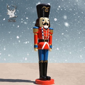 Figurine fontaine de noël, soldat pour noël, vente en gros - Product Image 3