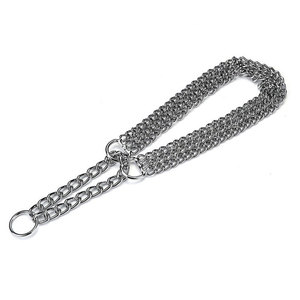 Kalung Rantai Anjing Pelatihan Tugas Berat Berlapis Krom - Product Image 4