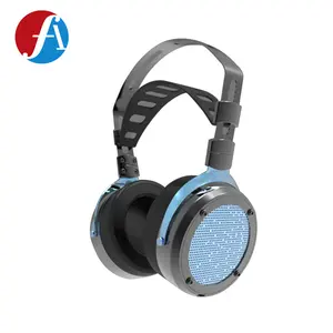 Auriculares deportivos de alta tecnología personalizados, controladores dinámicos duales, estéreo, Planar, de Metal, HiFi, con cancelación de ruido, 3,5mm