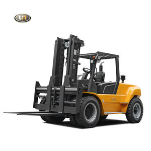 צמיג מוצק כבד Duty10t מלגזה עם מחוספס מנועי אופציונלי - Product Image 3