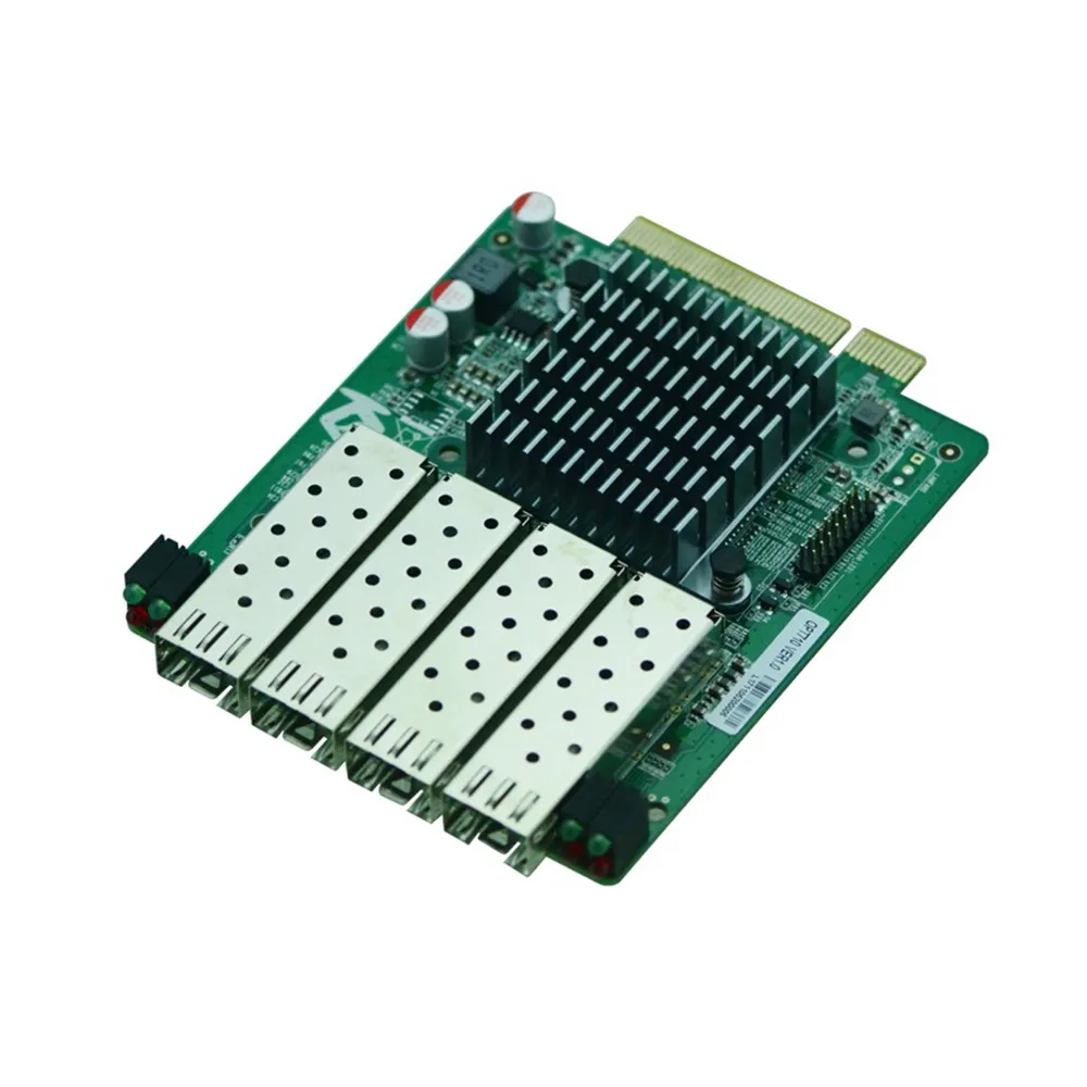 the latest China supplier 4*SFP+ 10G NIC Ethernet ports supported Network Controller Card