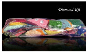 Bianco e rosso cavallo 5d pittura diamante ricamo, cristallo di diamante pittura kit produttore cinese pittura diamante - Product Image 5