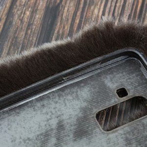 Sang trọng Ấm Fluffy Lông Thỏ Điện Thoại Trường Hợp Đối Với <span class=keywords><strong>Samsung</strong></span> <span class=keywords><strong>Galaxy</strong></span> J8 2018 Trường Hợp Mịn Sang Trọng Lông Kim Cương Điện Thoại Bìa - Product Image 3