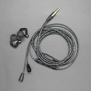 Cable de auriculares IE80 IE 8I IE8 IEM de repuesto con control remoto por voz y micrófono para Sennheiser - Product Image 1