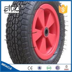 Ruota in Gomma per Carretto Piccolo MRC CINA, Ruota per Go-Kart, Ruota per Carriola 14x3.50-8 - Product Image 3