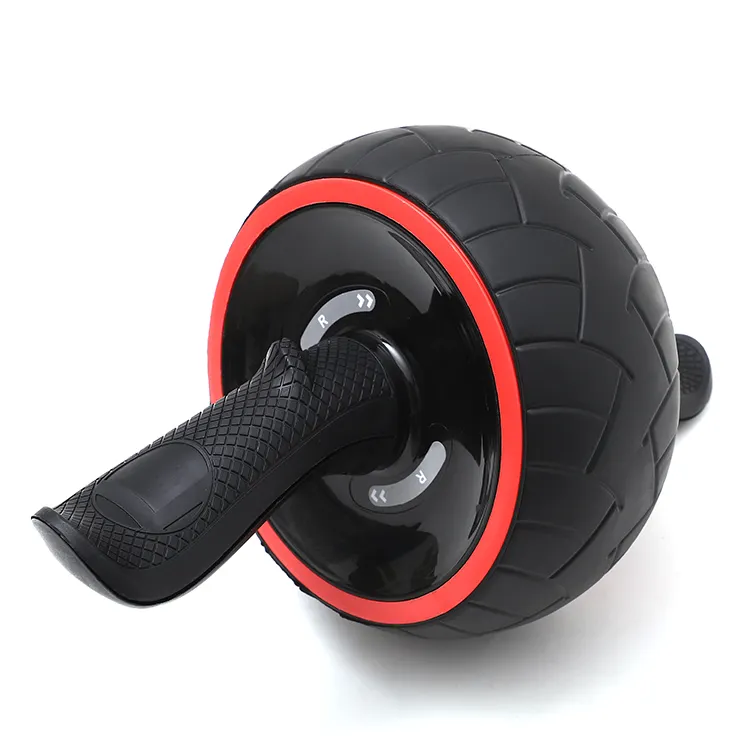 מכשיר אימון כושר מפלדה וקצף באיכות גבוהה גלגל אימון ABS לאימון בטן ושרירים לשימוש ביתי כושר