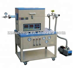 1200C実験室<span class=keywords><strong>3</strong></span>つの温度加熱ゾーンチューブサイズDia100x1200mmのチューブ炉 - Product Image 3