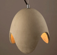 Style nordique moderne E27 suspension Edison ampoule suspension lampe en forme d'oeuf plafonnier