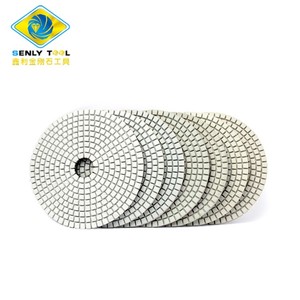 7 adımlar ıslak parlatma pedleri Granit Mermer Kuvars Beton - Product Image 5
