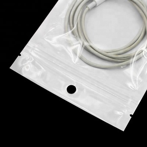 LOGO Tùy Chỉnh In Rõ Ràng Phí<span class=keywords><strong>a</strong></span> Trước Trắng Lại Seal Grip Ziplock Túi Nhự<span class=keywords><strong>a</strong></span> Với <span class=keywords><strong>Hanger</strong></span> Lỗ - Product Image 5