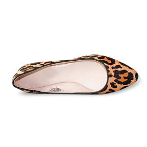 <strong>Leopard</strong> Cow Hair slip on Ladies <strong>Flats</strong> Casual Shoes Women <strong>Flat</strong> Dress Shoes - Product Image 2
