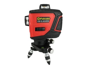 Nuevo <span class=keywords><strong>Nivel</strong></span> Láser Autonivelante Rotatorio <span class=keywords><strong>3D</strong></span> Fukuda, <span class=keywords><strong>Nivel</strong></span> Láser de Línea Cruzada con Haz Rojo, <span class=keywords><strong>Nivel</strong></span> Láser <span class=keywords><strong>3D</strong></span> 360 de 12 Líneas, Medidor <span class=keywords><strong>Nivel</strong></span> Láser - Product Image 6