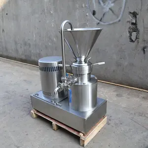 Soy Milk Shea Refining Apple Sauce Industrial Almond Butter Production Equipment