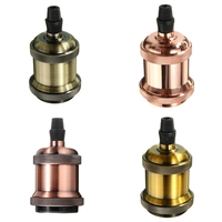 E27 Solide En Laiton Douille De Lampe Vintage Plafonnier Ampoule Pendentif Titulaire remplacer douille d'ampoule