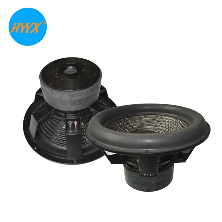 Triple aimant Voiture subwoofer 18 pouces haut-parleur