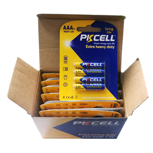 PKCELL 1.5V פחמן אבץ סוללה סופר כבד החובה AAA R03P - Product Image 1