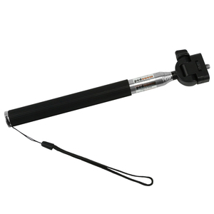 Monopode en alliage d'aluminium noir de 20-92 cm avec adaptateur d'origine pour téléphone portable/caméra d'action - Product Image 2