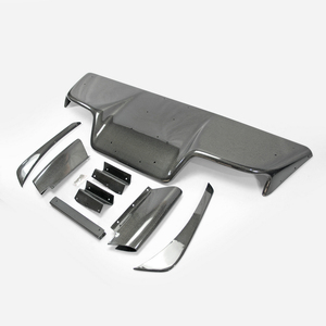 Diffuseur arrière en fibre de carbone de style JDM TS Type 2 pour Nissan Z33 350z - Product Image 3