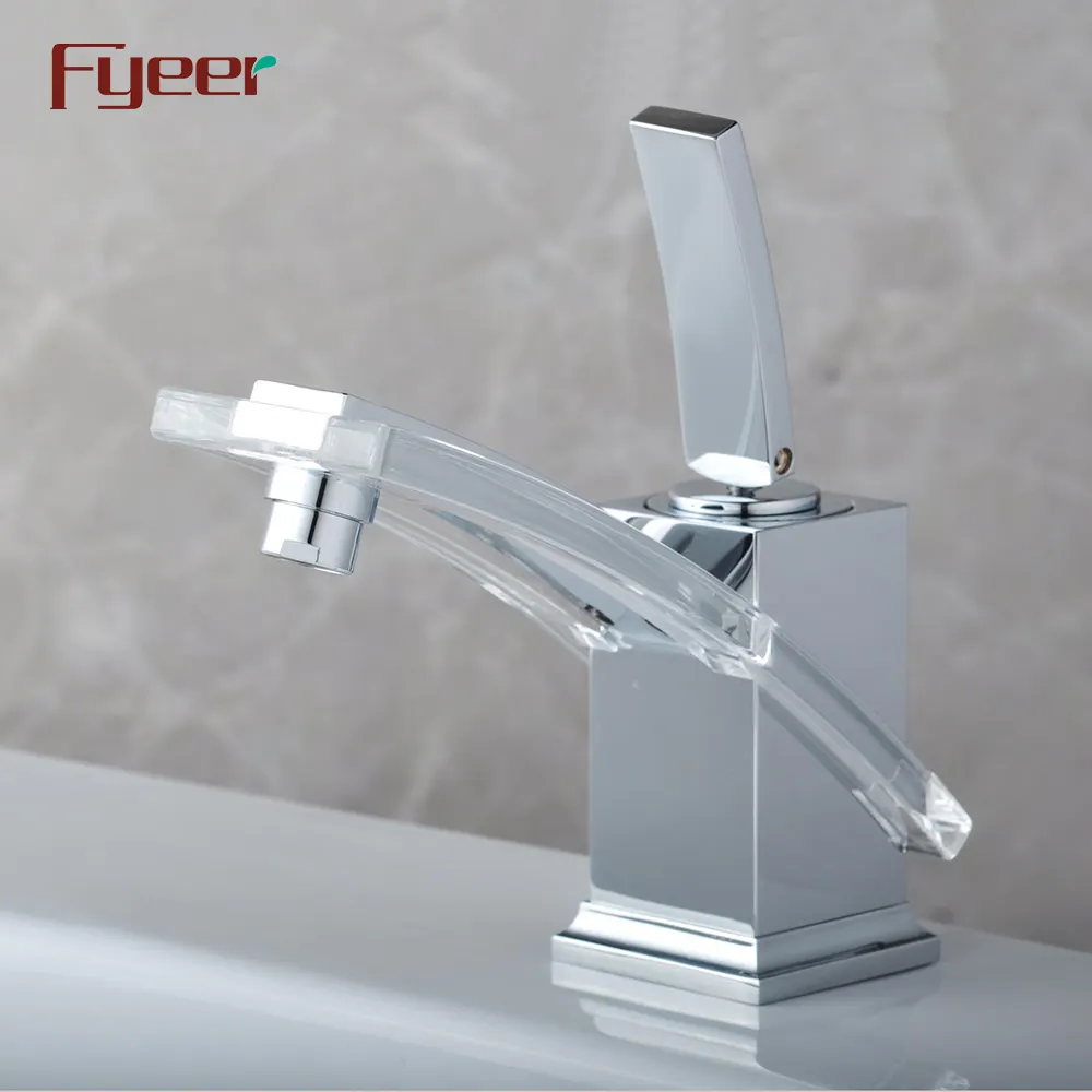 fyeer hấp dẫn phòng tắm kính lưu vực mixer tap