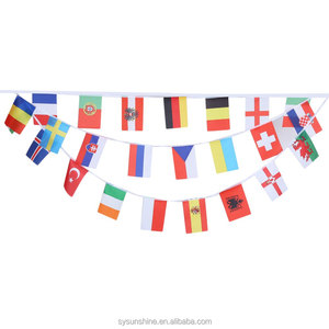 Decorativo personalizado colgante <span class=keywords><strong>de</strong></span> cuerda Bandera Nacional del mundo y del equipo <span class=keywords><strong>de</strong></span> fútbol Bandera <span class=keywords><strong>de</strong></span> <span class=keywords><strong>2018</strong></span> Rusia <span class=keywords><strong>Copa</strong></span> - Product Image 1