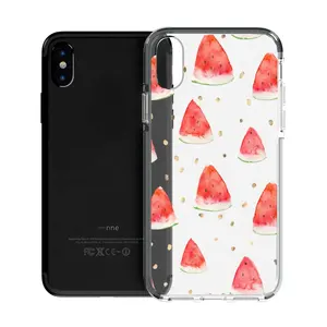 Melancia design claro telefone caso macio tpu tampa do telefone para iphone 15 telefone celular claro caso boa qualidade