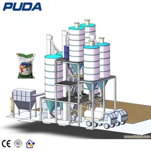 dry mortar production line Packaging equipment dry mix mortar plant